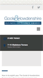Mobile Screenshot of goolebusinessawards.co.uk